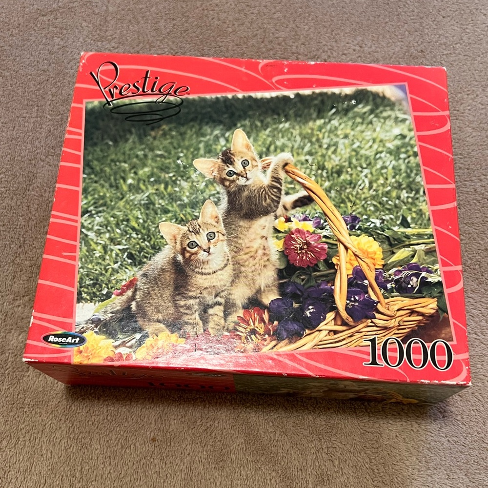 Prestige Kitten 1000 Piece Jigsaw Puzzle